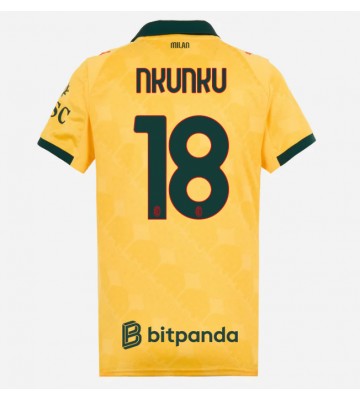 AC Milan Christopher Nkunku #18 Tredjetrøje Dame 2025-26 Kortærmet